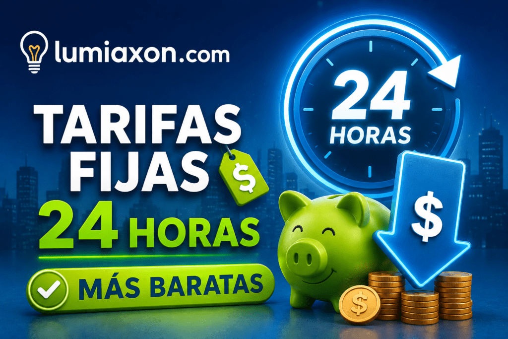 Tarifas fijas 24 horas electricidad