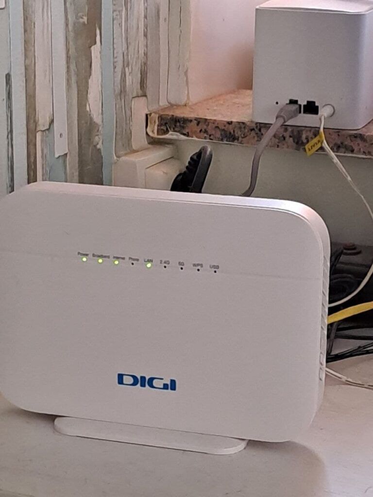 Router de fibra de Digi