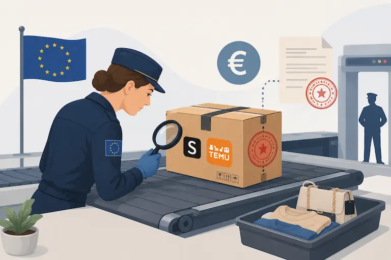 Tasa Shein y nuevo arancel europeo en compras online extracomunitarias